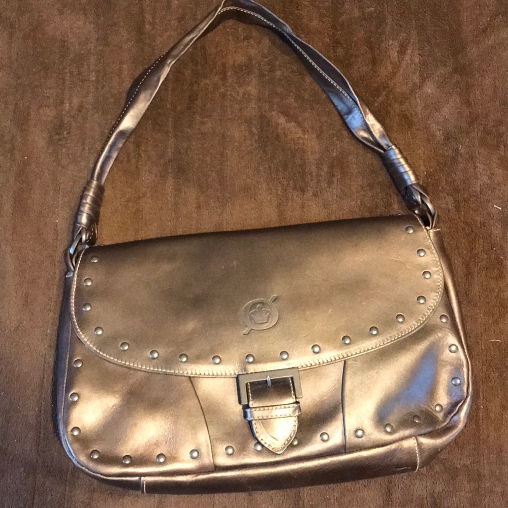 BORN BRASS COLORED BAG